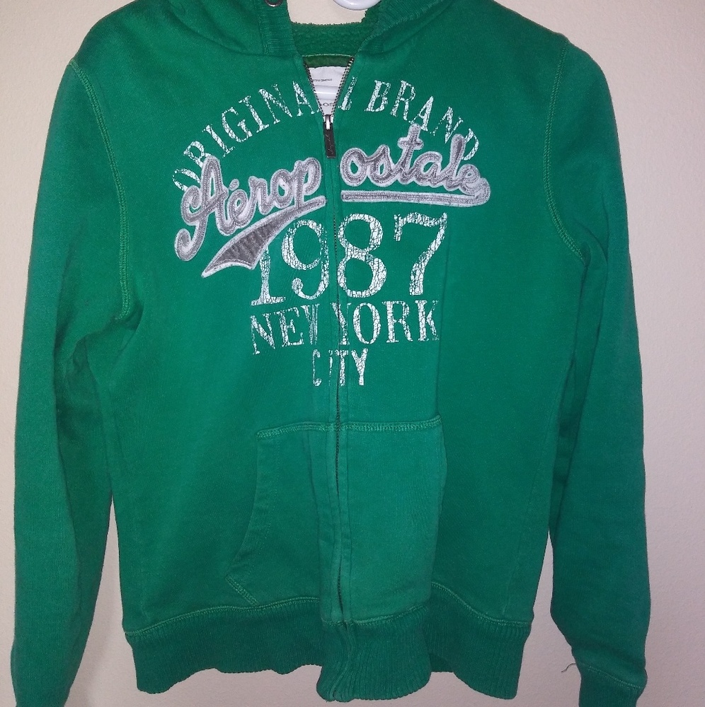 Green Aeropostale hoodie